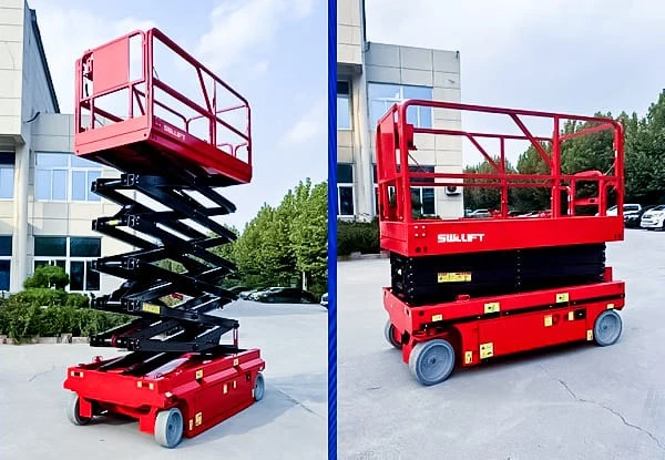 swllift latest design small electric scissor lift (4)