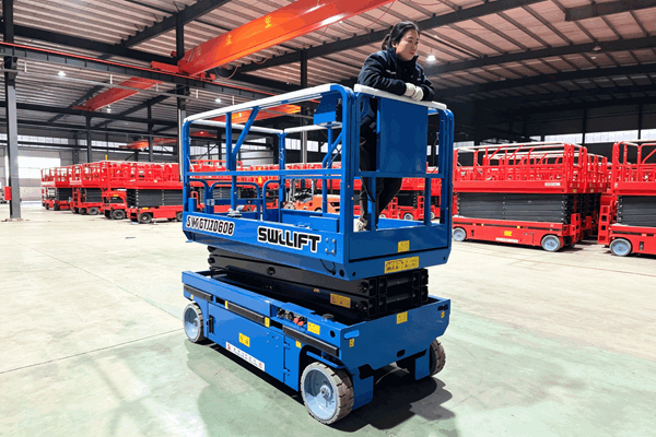 small scissor lift