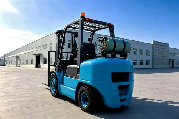 blue Small Forklift blue Small Forklift