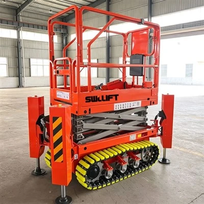 Single Person Tracked Scissor Lift